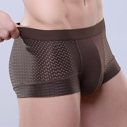 High quality men Underwear nylon boxer Sexy Cueca Boxers mens boxer shorts sexy male boy underpant slip 3pcs/lot