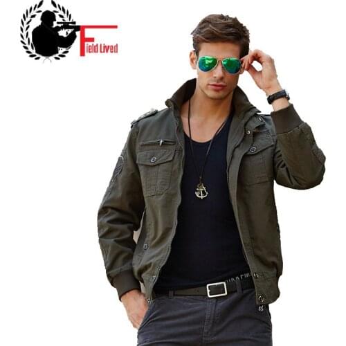 Military Style Jean Us Army Bomber Men Jackets Coats Autumn 101 Air Force One Casuals Tactical Jacket Male 2020 Clothing Uniform