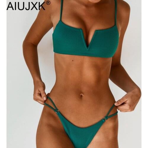 AIUJXK Fashion 2019 New Arrival Women Summer Sexy Lingerie Leopard Print Biquini Ladies Bra Set 2 Piece Swimsuit Underwear Suit