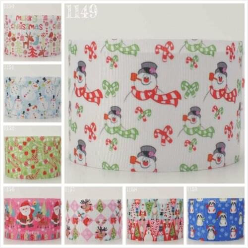 10yards - different size -CHRISTMAS ribbon -Christmas tree/Santa Claus/Snow/Snowman,green grosgrain ribbon/satin ribbon