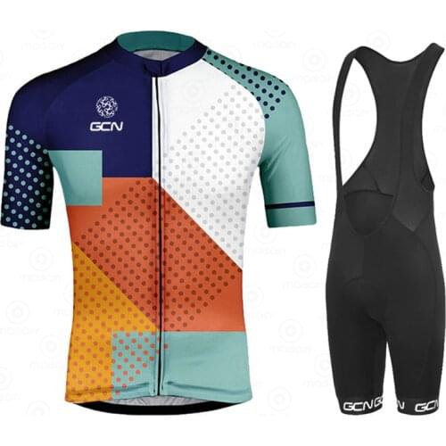 2021 GCN Cycling Wear Bicycle Roupas Ropa Ciclismo Hombre Maillot Bicycle Clothes Summer Road Bike Clothing Triathlon Suits