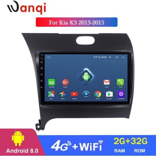 4G Lte All Netcom 10.1 Inch HD LED Full Touch Screen Android 8.0 GPS Navigation for Kia k3 2013-2015 Stereo System