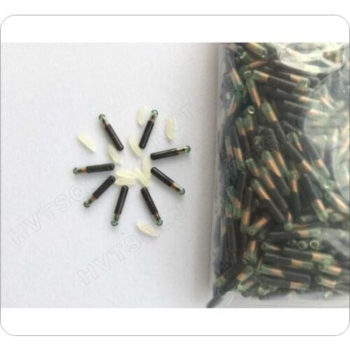 500pcs Free shipping 125KHz LF RFID glass tag transponder Animal RFID Tag - Glass Tag