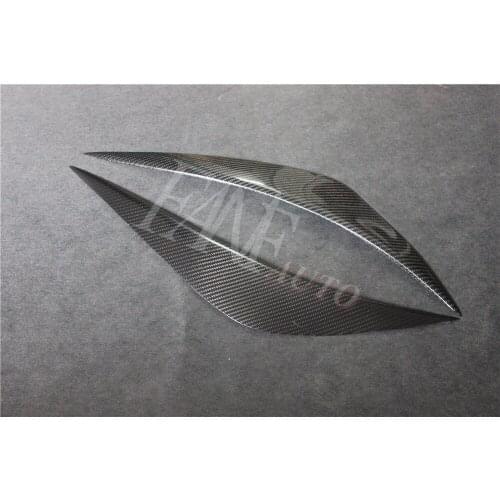 Carbon Fiber Headlight Cover Eyebrows Eyelids for Subaru Legacy Liberty 2009-2012
