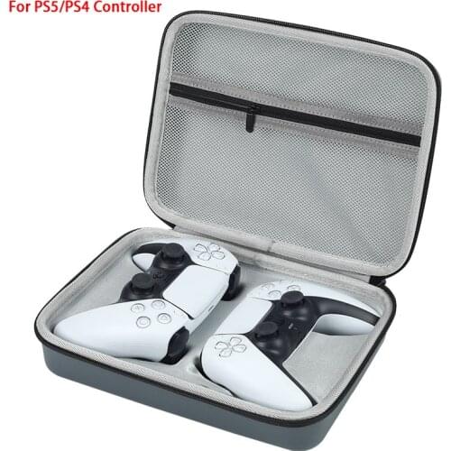 For PS5 Dual Controllers Portable Storage Bag Travel Carrying Case For PS5/PS4 Dual gamepad Shockproof Box