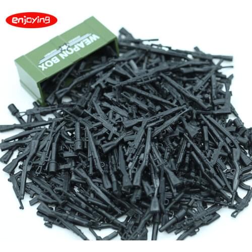 Duploed Military set Army City Police Gun Weapons Series Pack City Soldiers SWAT Building Blocks toys for childrens kids