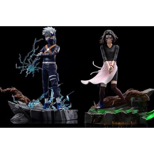 Kakashi and Lynn GK Limited Statue Figure