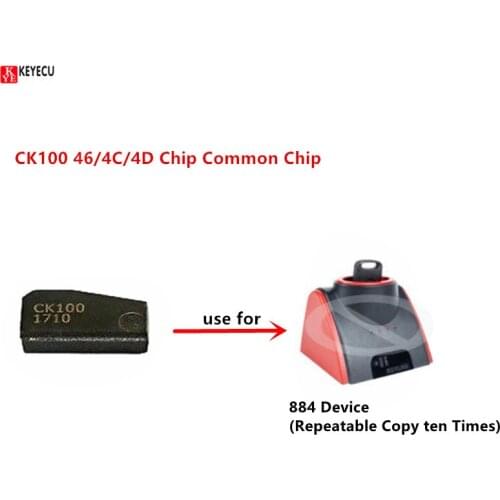 Keyecu Car Transpond Chip CK100 46/4C/4D Chip Common Chip use for 884 Device(Repeatable Copy 10 Times)