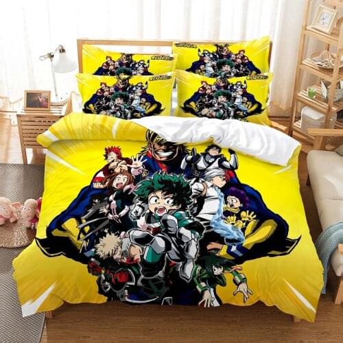 2-3pcs Cartoon Magic Boy Bedding Set Duvet Cover Set 3d Bedding Digital Printing Bed Linen Queen Size Bedding Set Fashion Design
