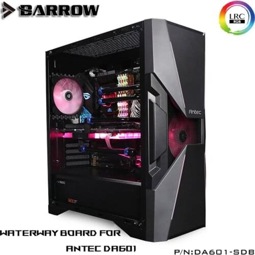 Barrow DA601-SDB, Waterway Boards For Antec DA601 Case, For Intel CPU Water Block & Single GPU Building