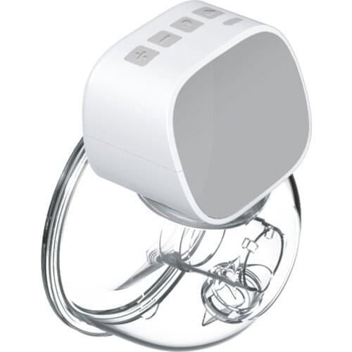 USB Rechargable Hands-Free Electric Breast Pump Silent Wearable Automatic Milker Portable Baby Breastfeed Milk Extractor