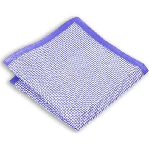 Mens Linen Pocket Square Made in Italy 33x33 cm