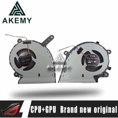 New Original For Asus ROG Strix G531GU G531GD G531GW G531GV CPU+GPU Laptop COOLING FAN