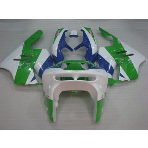 Motorcycle Fairing Zx9r 1994 - 1997 Green Blue White Fairing Kits Zx9r 1997 Plastic Fairings for Kawasaki Zx9r 1997