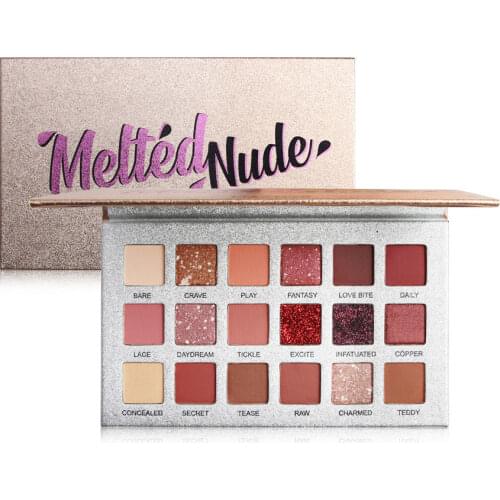 MAANGE Colors Oil Painting Eyeshadow Palette Glitter Shimmer Eye Shadow Powder Matte Glitter Eyeshadow Palette Cosmetic Makeup