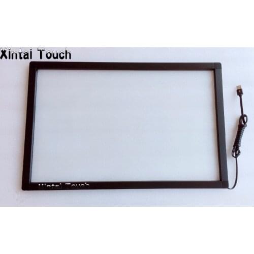Xintai Touch 15.6 inch 2points infrared multi touch screen panel, multi touch screen overlay, multi touch screen without glass