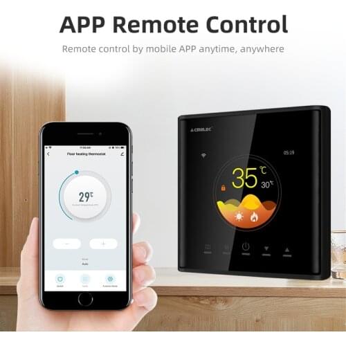 Tuya Smart Floor Heating Wifi Thermostat For Electric/Water/Gas Boiler Room Temperature Remote Controller Google Home\Aleax