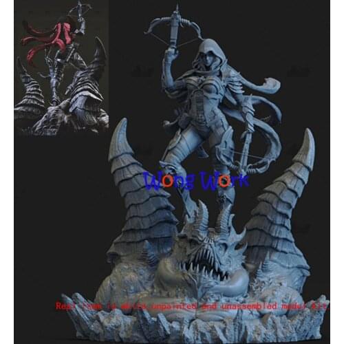 Wong Work Unpainted 1/6 Scale 43cmH 1/12 23cmH 3D Printing Unassembled Garage Kits GK Model Kit Figure Statue TTG-210518-12