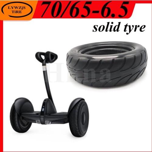 Good Quality 70/65-6.5 Solid Tyre for Xiaomi Mini Pro Balance Scoote 10x2.70-6.5 Explosion-proof Tubeless Tire Accessories