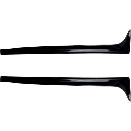 Tail Wing Spoiler Car Rear Sticker Decor For Volkswagen Polo MK5 Rear Side Wing Roof Spoiler Stickers Trim Cover Gloss Black For