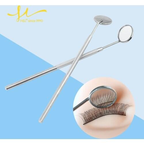 H&L SINCE 1990 Dental Mirror Inspection Mirror Eyelash Mirror For Eyelash Extensions