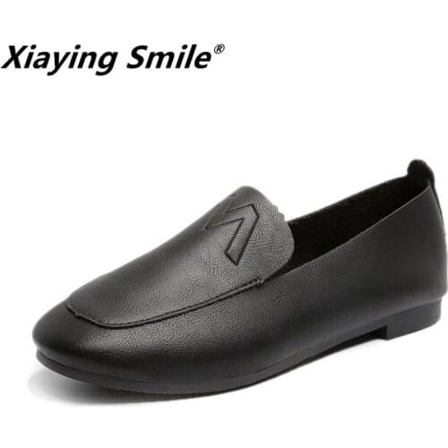 Xiaying Smile Women Pumps Fashion Casual Shoes Spring Autumn Female Concise Classics Pumps Shoes Ladies Comfortable Slip On Shoe