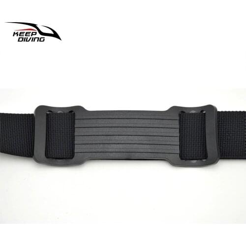 1 PC Scuba Diving Tank Belt Anti-Slip Pad Sidemount Cylinder Grip Strap Universal Pad Suitable for 5CM Webbing BCD Equipment