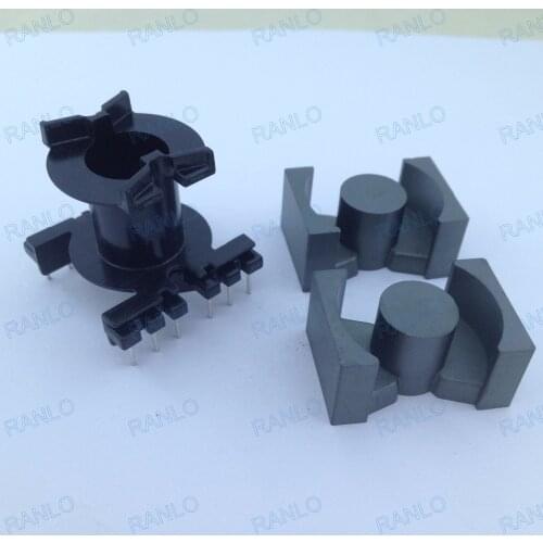 5Sets/Lot PQ3230 PTH HF Transformer Bobbin PC40 Magnetic Ferrite Core, 12pin (6+6)