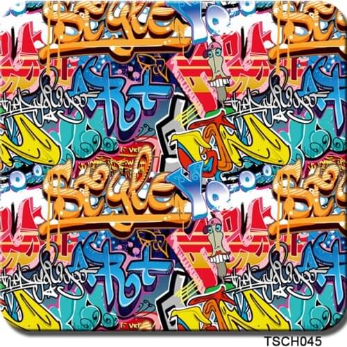 Free shipping 0.5mX2m wide cartoon hydrographic film transfer TSCY891 water transfer printing film