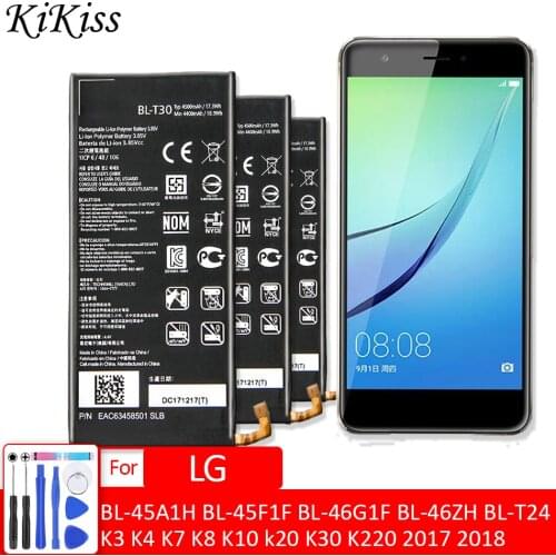 BL-41ZH BL-44JH BL-52UH BL-59JH BL-T16 BL-T23 BL-T24 BL-T30 Battery BL-T16 3000mAh For LG H340 L7 L7 II L70 G X Cam Flex Power 2