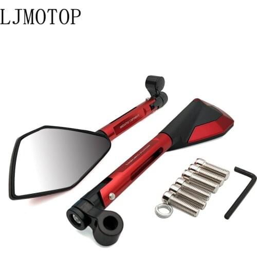 For SUZUKI RMZ250 RMZ450 DRZ400SM RMZ 250 450 DRZ 400 SM CNC Motorcycle Mirrors Moto Rearview Mirrors Side Mirrors accessories