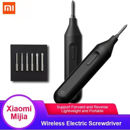 Xiaomi Hand-In-One Wireless Electric Screwdriver Household Repairing Tools Compact And Portable S2 Steel Long Set