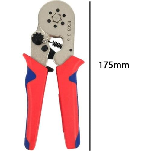 Multifunctional Wire Stripper Crimping Tool Kit - HSC8 6-6 Pliers ,Self-Adjusting 8 Inch Cutter Crimper,For Tube Terminal