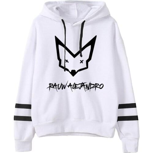 Rauw Alejandro 2021 New Harajuku Streetwear HoodiesMen Long-sleeved Clothe Hipster AutumnWinte Hip Hop Casual Popular Clothes