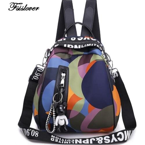 New Multifunction Backpack Women Waterproof Oxford Bagpack Female Anti Theft Backpack Schoolbag for Girls 2019 Sac A Dos mochila
