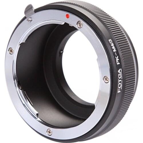 FOTGA PK lens Adapter Ring for Pentax to Micro 4/3 M4/3 Panasonic Olympus GH5 GF9 GH4 E-PL9 E3 E-P1 G1 GF1