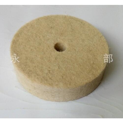 5/6/8 Inch 125-200mm Wool Felt Polishing Buffing Round Wheel Wool Felt Polisher Disc Pad Buffer For Wood Metal Polishing Durable
