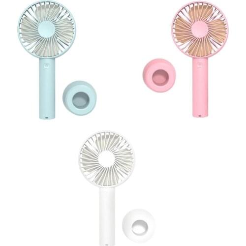 2-4pcs Handheld Mini Battery Operated Face Fan Powerful Small Fan for Travel