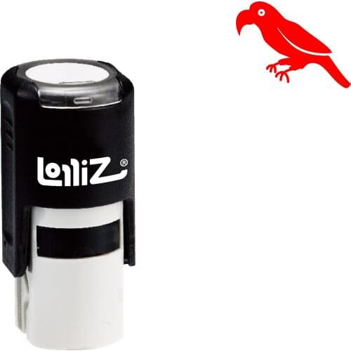 LolliZ Solid Animal Symbol Series Design #31 Self-Inking Rubber Stamp