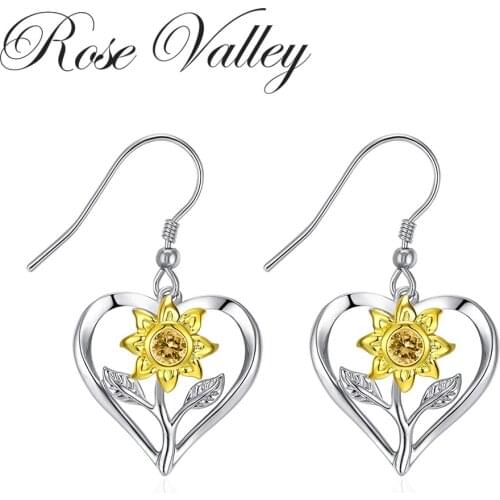 Rose Valley Dangle Earrings