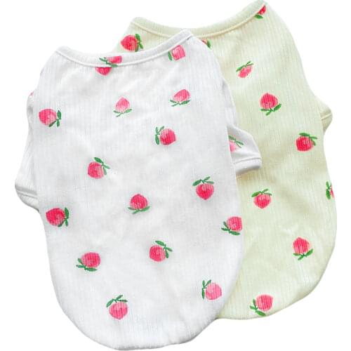 Puppy Cat Small Dog Shirt Pajamas Autumn Winter Dog Clothes T-shirt Pyjama Chihuahua Yorkshire Terrier Pomeranian Clothing