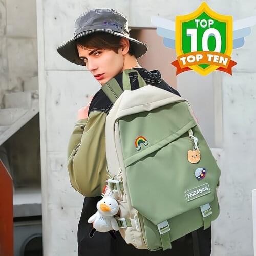 Backpack For Students Girls Boys School Book Bag Cheap Bags College Rucksack Teenager Young Bagpacks Women Men Travel Mochila