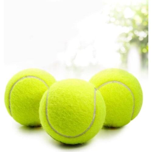 Tennis training professional rubber tennis high elasticity durable tennis practice ball for school club competition training pra