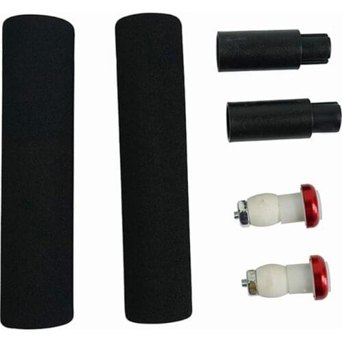 Electric Scooter Handlebar Extension Grip with Lamp Sponge Handlebar Extender for Xiaomi M365/pro