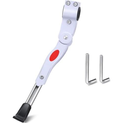 Bike Kickstand Adjustable Bicycle Side Stand Bike Support Stand with 4 mm and 5 mm Hexagon Wrench