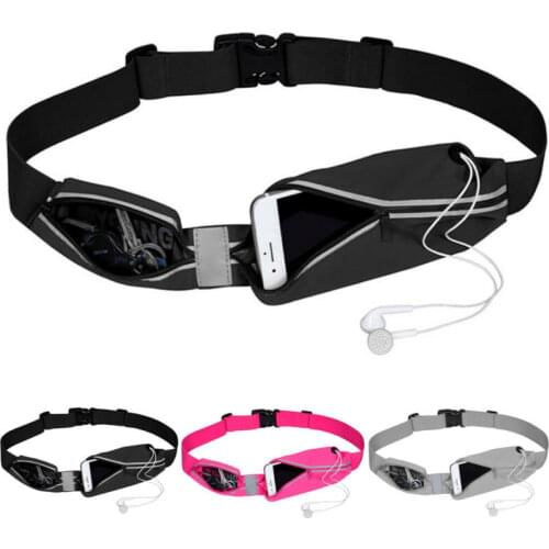 2019 Women Men Waterproof Sport Waist Belt Bum Pouch Fanny Pack Camping Running Hiking Bag Hot