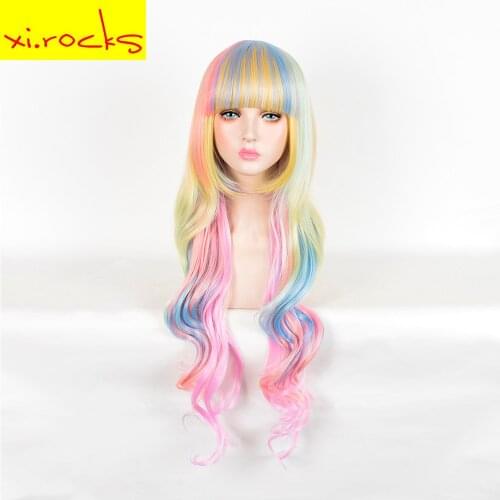 Цветные парики Xi.rocks China At AliExpress