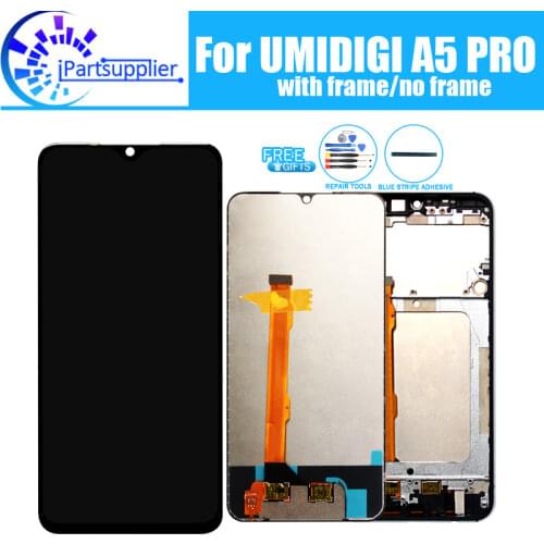 6.3 inch UMIDIGI A5 PRO LCD Display+Touch Screen 100% Original Tested LCD Digitizer Glass Panel Replacement For UMIDIGI A5 PRO