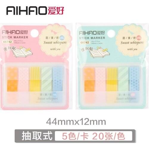 100sheets/lot Cute creative planner Sticky notes office & school Stationery supplies notebooks & writing pads Memo Pad