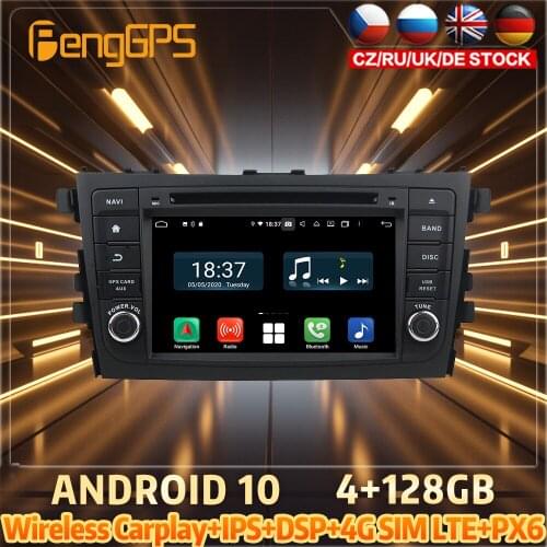 128G Android10 PX6 DSP For SUZUKI ALTO 2015 - 2016 Car DVD GPS Navigation Auto Radio Stereo Video Multifunction CarPlay HeadUnit